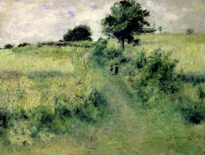 The Watering-Place by Pierre Auguste Renoir